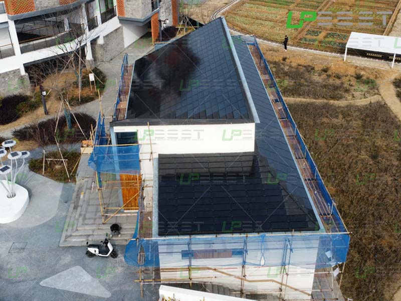 Upbest Nanjing BIPV-Solarziegeldachprojekt abgeschlossen